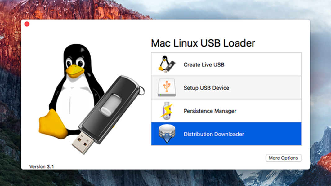 linux bootable usb mac